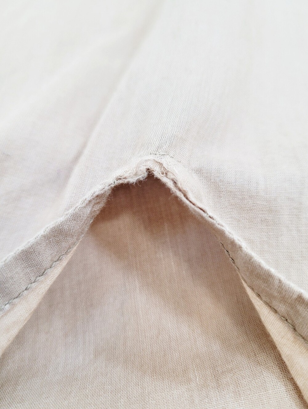 PARADIS BLANC European Cotton Sequin Detail Kaftan Swimsuit Coverup Cover Up M - Picture 10 of 11